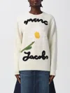 Marc Jacobs Marc Is Joy Crewneck Sweater In White