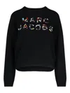 Marc Jacobs Ribbed Crewneck Knitwear Long Sleeves In Black
