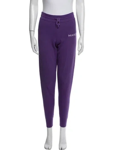 Pre-owned Marc Jacobs Sweatpants In Purple