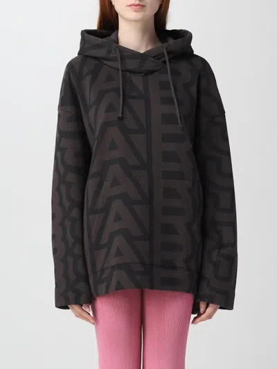 MARC JACOBS SWEATSHIRT MARC JACOBS WOMAN COLOR BLACK,D78885002