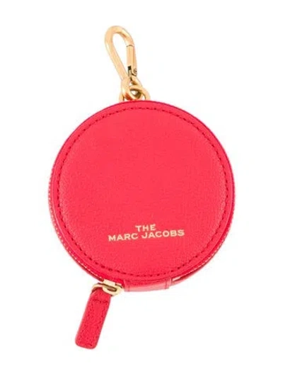 Pre-owned Marc Jacobs Sweet Spot Charm Pouch In Red