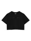 Marc Jacobs Appliqué Logo T-shirt In Black