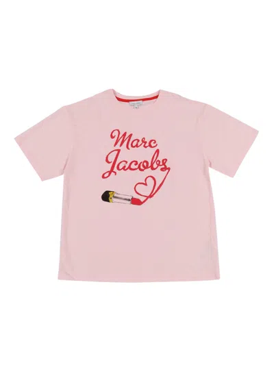 Marc Jacobs Kids' T-shirt In Pink