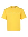 Marc Jacobs Yellow T-shirt For Kids With Logo In Yellow
