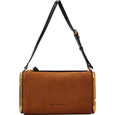 Marc Jacobs Tan Suede Scene Small Shoulder Bag In 860 Copper