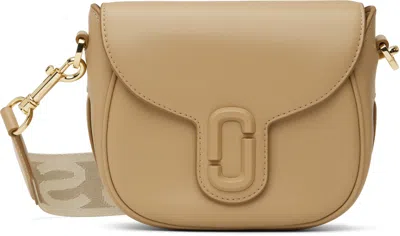 Marc Jacobs Tan 'the Covered J Marc' Saddle Bag In 230 Camel