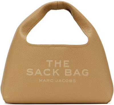 Marc Jacobs The Mini Sack Leather Tote Bag In Brown