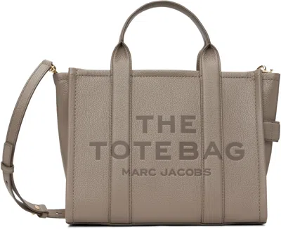 MARC JACOBS TAUPE 'THE LEATHER MEDIUM' TOTE