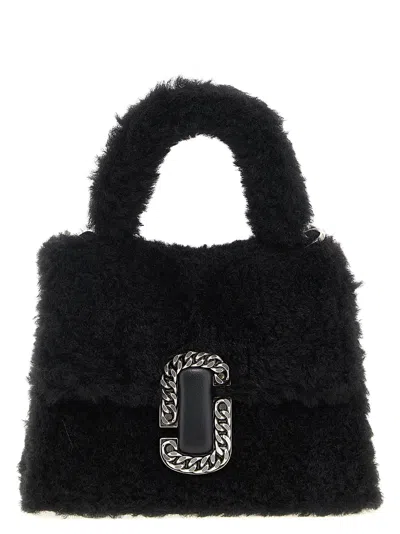 Marc Jacobs Teddy St. Marc Hand Bags Black
