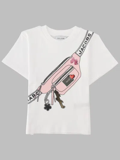 Marc Jacobs Kids'  Tee Shirt In White