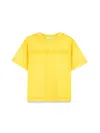 Marc Jacobs Kids Embroidered Logo T-shirt In Yellow