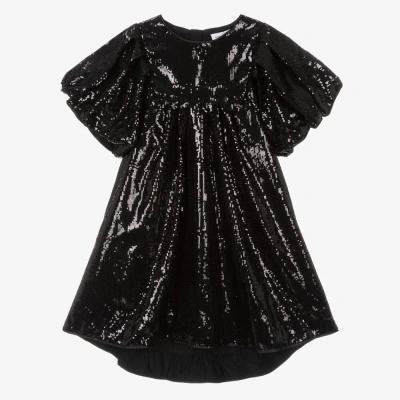 Marc Jacobs Teen Girls Black Sequinned Dress