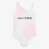 MARC JACOBS MARC JACOBS TEEN GIRLS WHITE & PINK SWIMSUIT