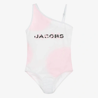Marc Jacobs Teen Girls White & Pink Swimsuit
