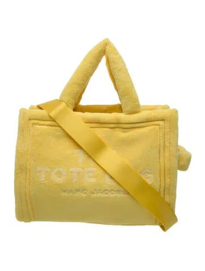 Pre-owned Marc Jacobs Terry Cloth Tote W/ Tags In Yellow