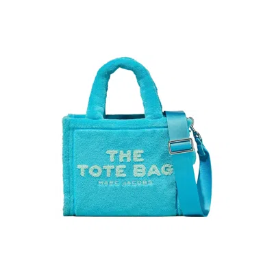 Pre-owned Marc Jacobs Terry Small Tote Bag 'pool' | Blue | Men's Size Onesize