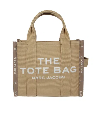 Marc Jacobs Tessuto Motivo Jacquard Shopping Bag In Beige