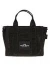 Marc Jacobs Textured Black Cotton Shopper Bag