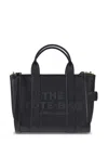 Marc Jacobs Textured Leather Tote With Dual Top Handles In Black