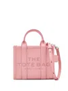 Marc Jacobs Textured Pink Leather Crossbody Tote In Ribbon Pink