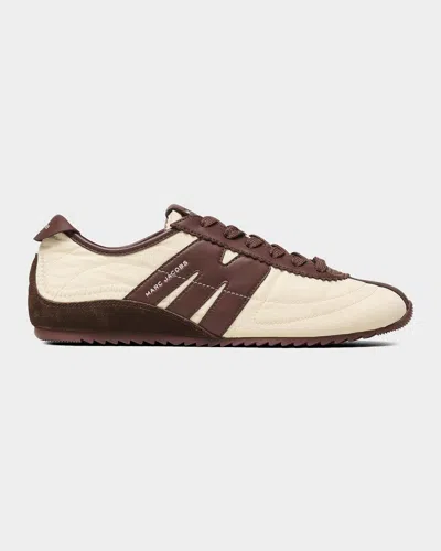 MARC JACOBS THE 400 BLEECKER NYLON LOW-TOP SNEAKERS