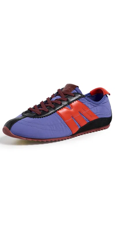 Marc Jacobs The 400 Bleecker Sneakers With Lace-up Design In Purple