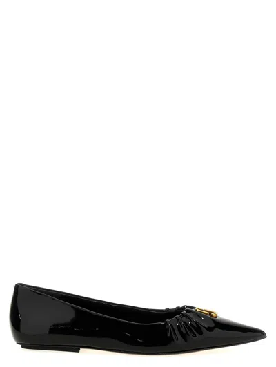 Marc Jacobs 'the Ali' Ballet Flats In Black