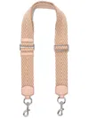 Marc Jacobs The Arrow Webbing Strap Bag Strap In Pink