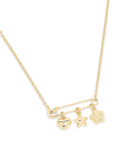 Marc Jacobs The Balloon Charm Necklace, 16 In Gold