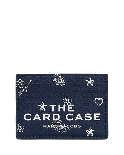 MARC JACOBS THE BANDANA LEATHER CARD CASE