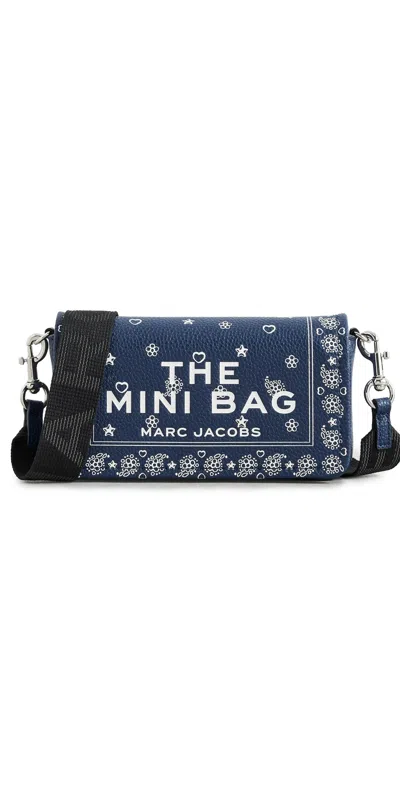 Marc Jacobs The Bandana Mini Leather Crossbody In Multi