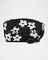 Marc Jacobs The Daisy Beauty Bag In Blackwhite