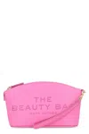 Marc Jacobs The Beauty Bag Leather In Pink