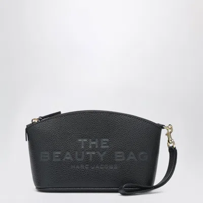 Marc Jacobs The Beauty Case Bag Black Grained Leather