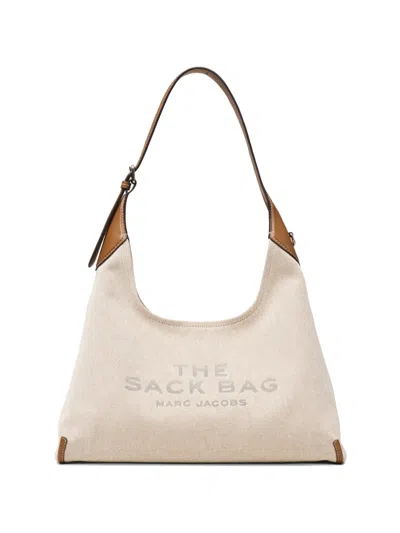Marc Jacobs The Belted Canvas Tote Bag In Neutral