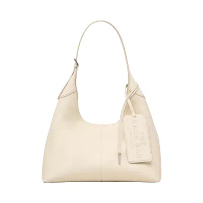Pre-owned Marc Jacobs The Belted Sack Leather Bag 'cloud White' | Women's Size Onesize
