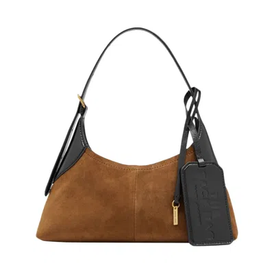 Pre-owned Marc Jacobs The Belted Suede Sack Small Bag 'copper' | Tan | Women's Size Onesize