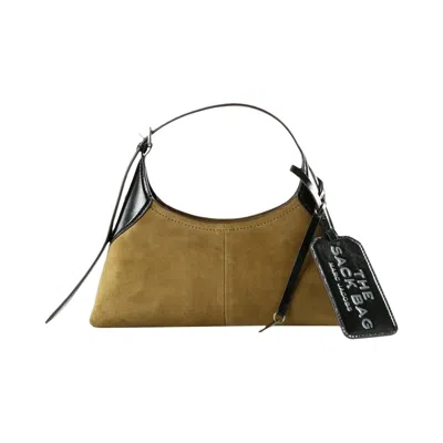 Pre-owned Marc Jacobs The Belted Suede Sack Small Bag 'hazelnut' | Tan | Women's Size Onesize