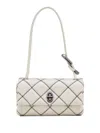 Marc Jacobs White And Black The Mini Dual Shoulder Bag