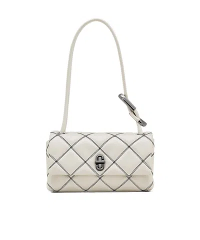 Marc Jacobs The Bi Color Quilted Leather Dual Shoulder Bag