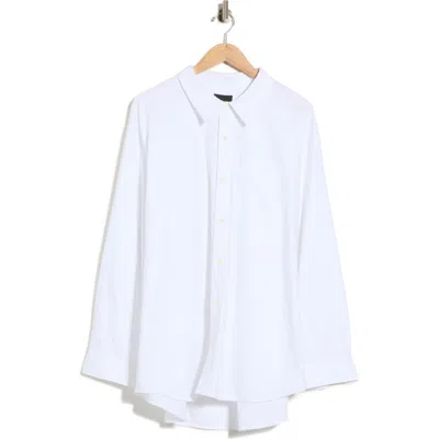 Marc Jacobs The Big Organic Cotton Button-up Shirt In White