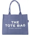 Marc Jacobs The Big Tote Bag In Canvas In Blu