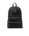 Marc Jacobs The Biker Nylon Medium Backpack Bags In Black