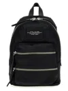 Marc Jacobs The Biker Black Nylon Medium Backpack In Black