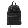 Marc Jacobs The Biker Medium Full Zip Nylon Backpack In Black