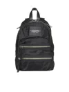 Marc Jacobs The Biker Nylon Medium Backpack In Black