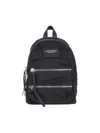 Marc Jacobs The Biker Black Nylon Medium Backpack In Nero