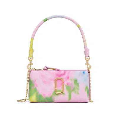Marc Jacobs The Blurred Floral Snapshot Convertible Floral Shoulder Bag In Multi