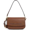 Marc Jacobs The Bold Saddle Leather Shoulder Bag In Brown