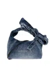 Marc Jacobs The Bow Denim Mini Sack Bag